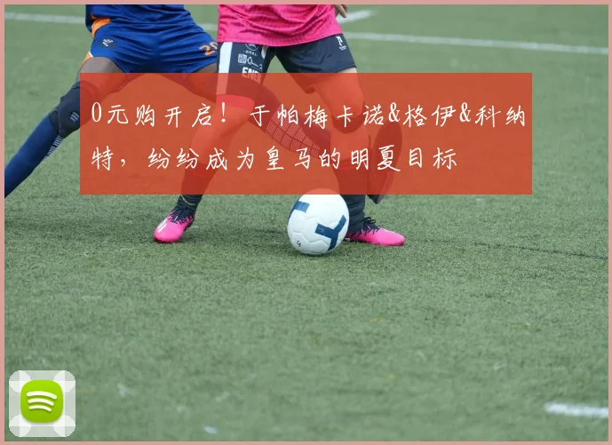 0元购开启！于帕梅卡诺&格伊&科纳特，纷纷成为皇马的明夏目标
