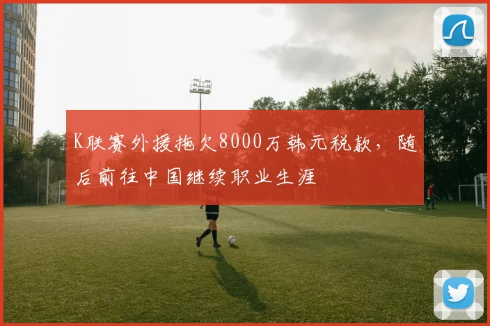 K联赛外援拖欠8000万韩元税款，随后前往中国继续职业生涯