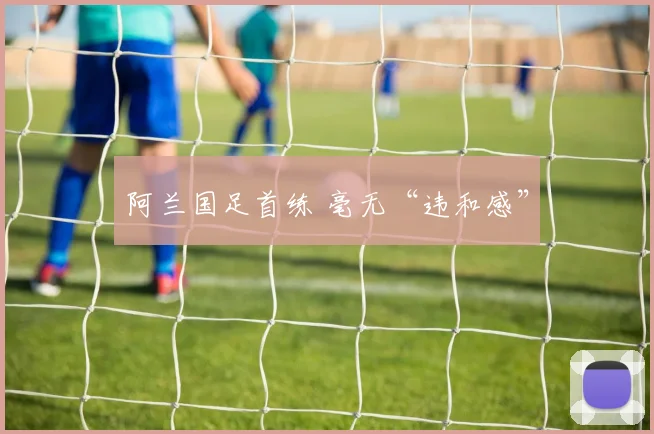 阿兰国足首练 毫无“违和感”