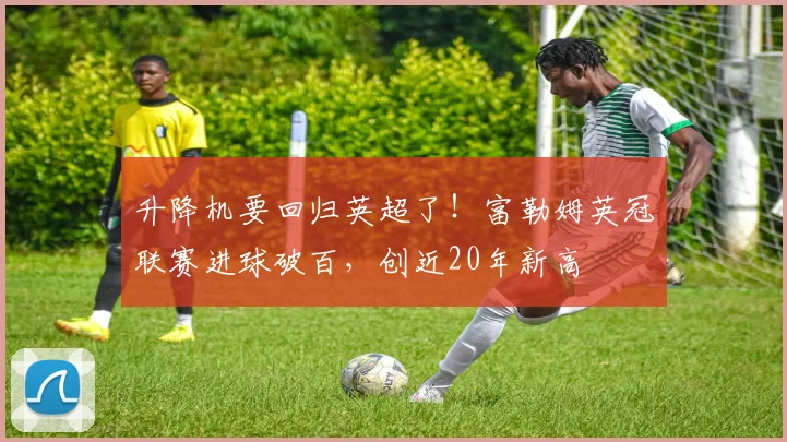 升降机要回归英超了！富勒姆英冠联赛进球破百，创近20年新高